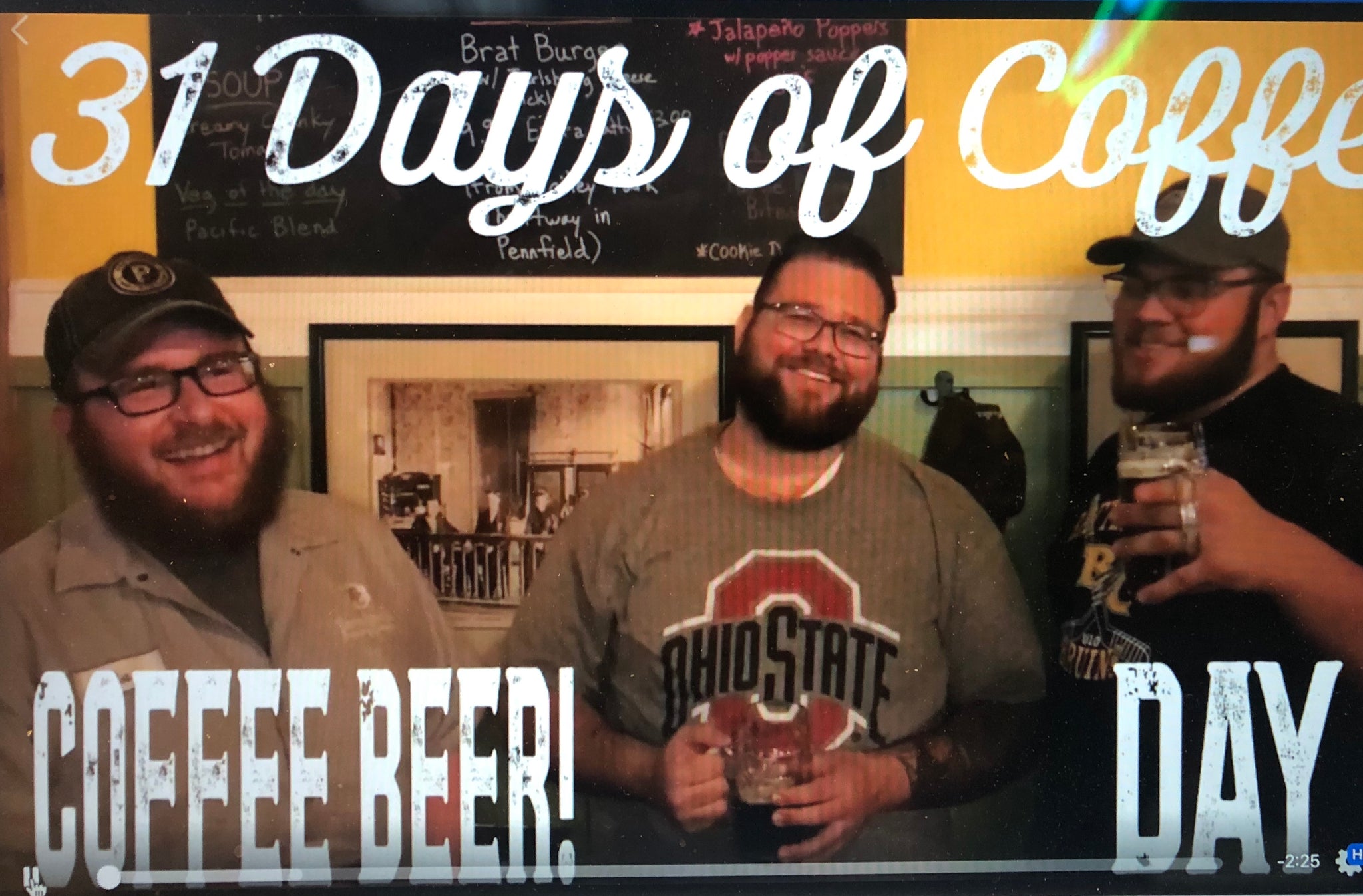 Coffee and beer: Hard Bock Cafe