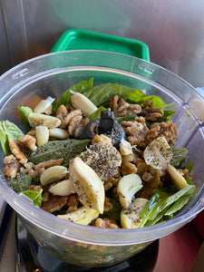 Experimenting in the Kitchen: How we Made Pesto!