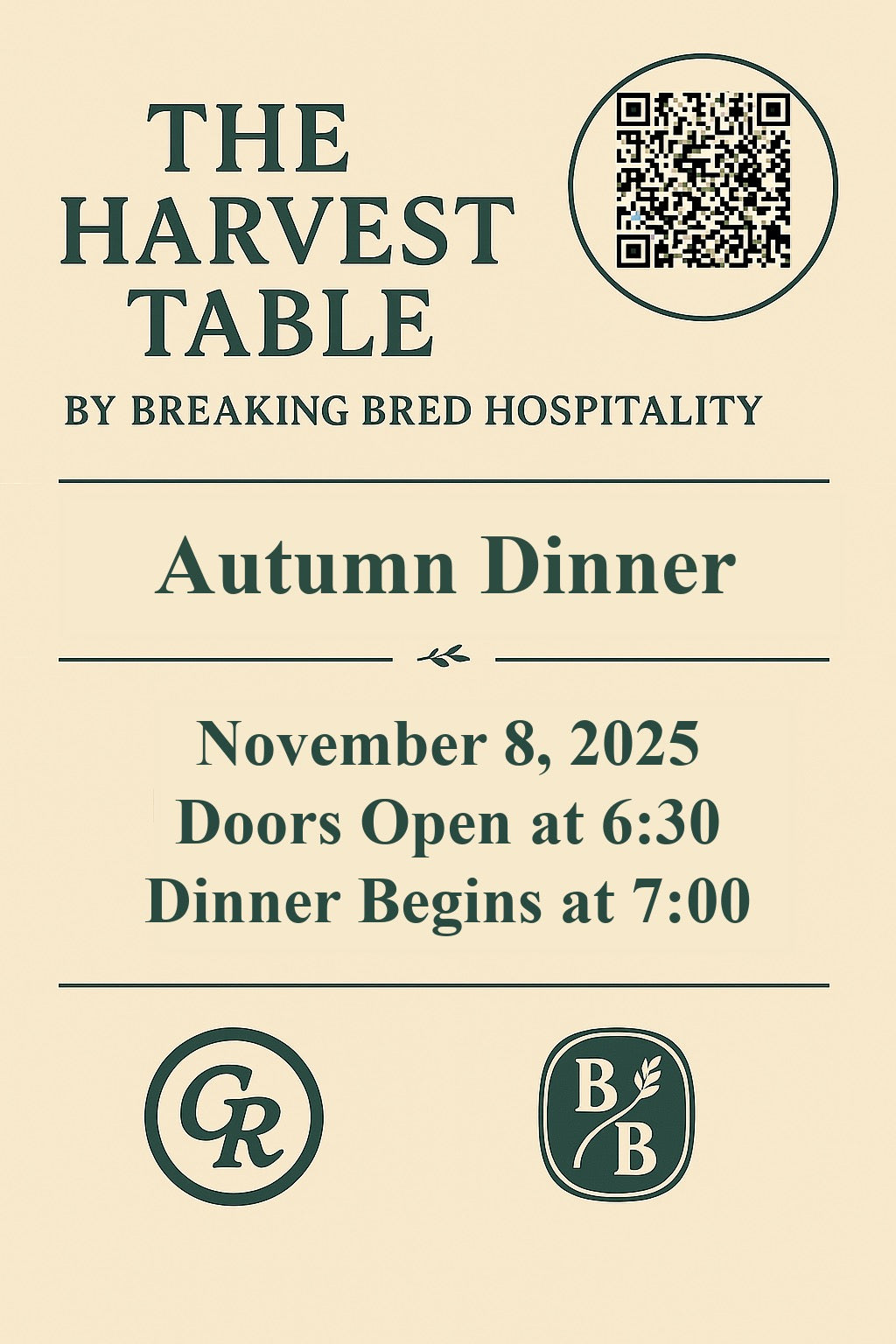 Fall Dinner – The Harvest Table