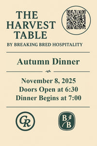 Fall Dinner – The Harvest Table