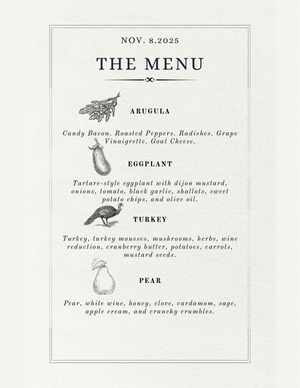 Fall Dinner – The Harvest Table