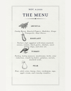 Fall Dinner – The Harvest Table