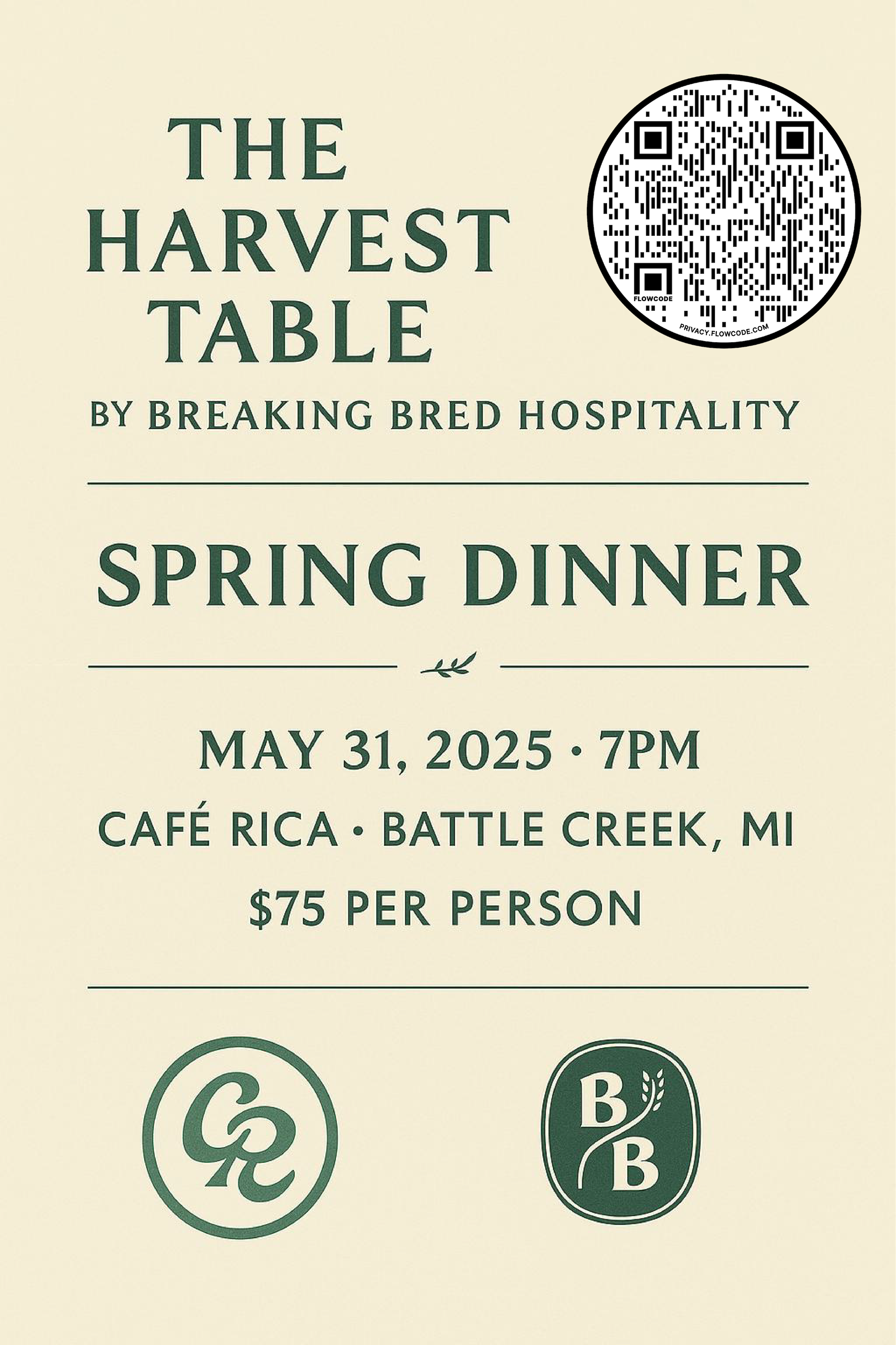 Spring Dinner – Awaken | The Harvest Table