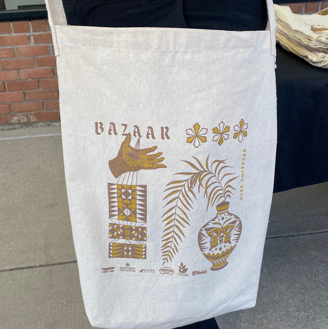 Breaking Bred Bazaar Over Shoulder Market Bag