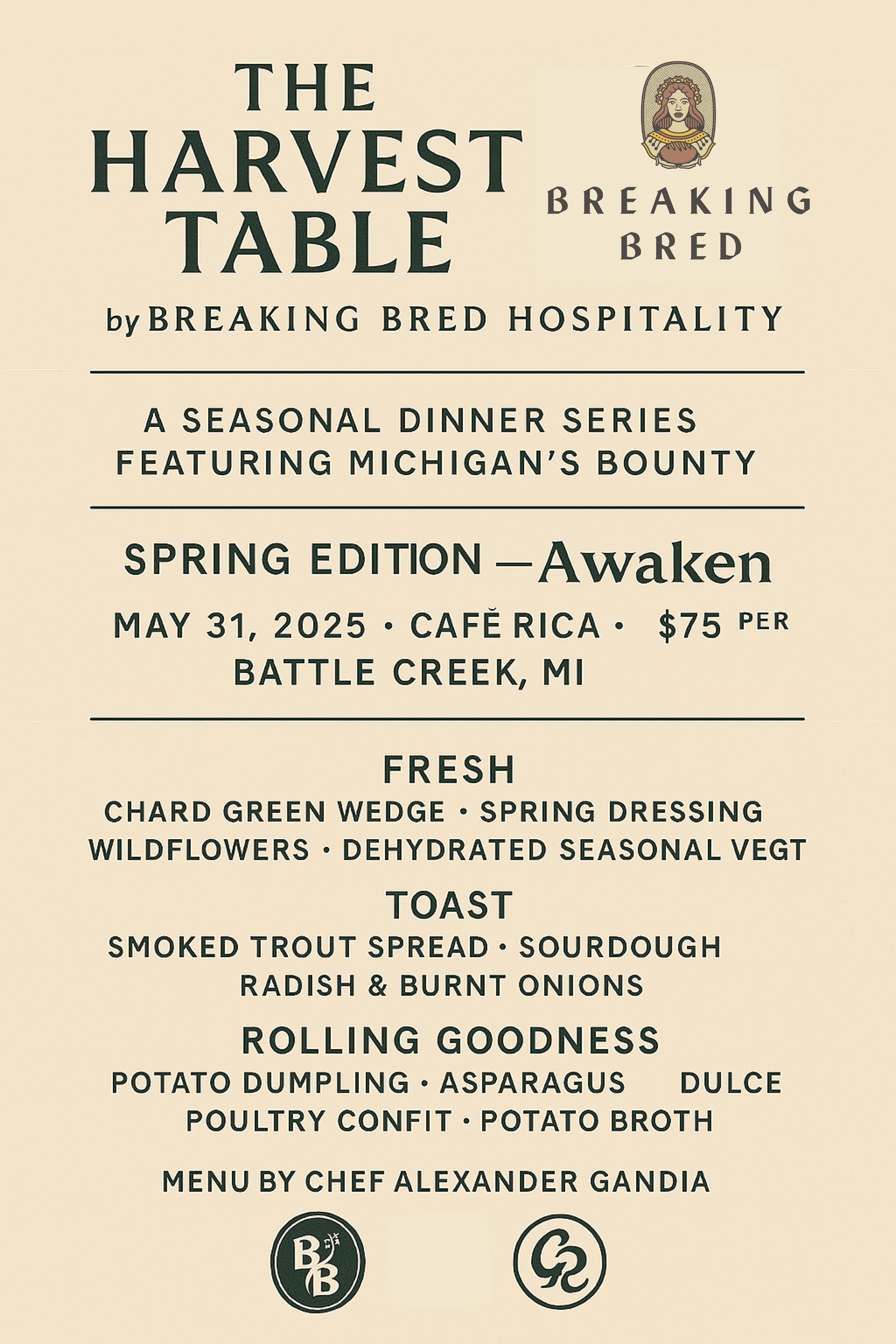Spring Dinner – Awaken | The Harvest Table