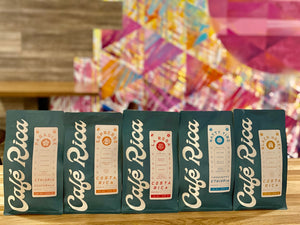 Cafe Rica Sample Pack- Five 100g Bags