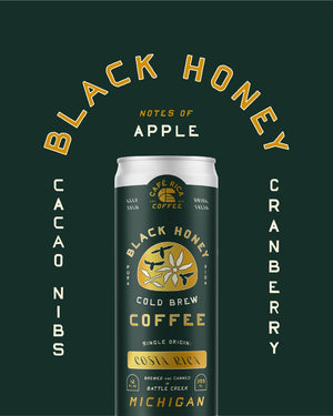 Black Honey Cold Brew Cans - 12oz - 4pk