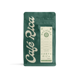 Sample Bag Cafe Rica's Hacienda - House Roast - Single Origin and Certified Organic Washed Costa Rica - 100g