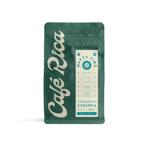Cafe Rica Crown Jewel Collection - Single Origin - Costa Rica Black Honey - Natural Ethiopian